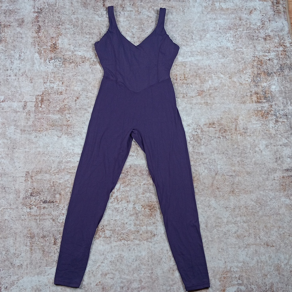 Balance Athletica Purple Sleeveless Jumpsuit
